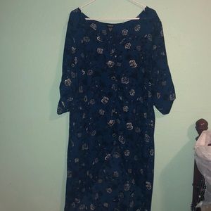 Torrid high low rose top